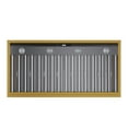 thumbnail image 3 of 48 in. 800 CFM Wall Mounted Range Hood in Stainless Steel with Gold Accents, 3 of 7