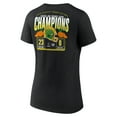 thumbnail image 3 of Women's Black Oregon Ducks College Football Playoff 2026 Orange Bowl Champions Scoring Drive V-Neck T-Shirt, 3 of 3