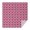 Pink Pug Puppies, variant on Pink French Bulldog Love Heart Square Tablecloth,Waterproof Square Table Cover,Wipeable Spillproof Washable Table Cover for Home Kitchen Party Decor 42"X42"(107x107cm)