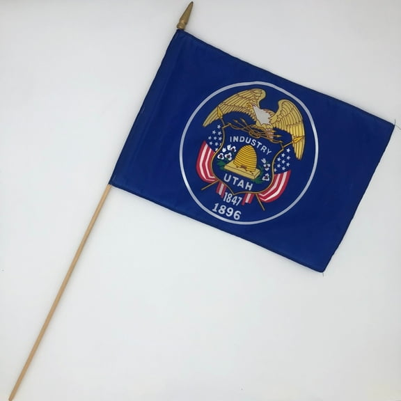 Utah Flag 12" X 18" (12PK)