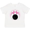 thumbnail image 3 of Inktastic Bowling Pins Cute Bowler Girls Toddler T-Shirt, 3 of 5