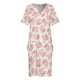 thumbnail image 3 of Vestido de fiesta vintage con bolsillos sueltos y estampado encantador de cerdo rosa, 3 of 6
