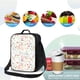 thumbnail image 4 of Balery Wildflower Watercolor 4 Caja de Almuerzo y Bolsa de Almuerzo para Hombres y Mujeres, Bolsa de Almuerzo Reutilizable con Gran Capacidad, Bolsa de Almuerzo Aislada, 4 of 7