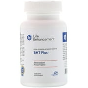 Life Enhancement Durk Pearson & Sandy Shaw's BHT Plus , 100 Capsules