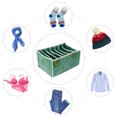 thumbnail image 4 of Organizador De Cajones De Ropa Caja De Almacenamiento De Cajón Duradero Para Ropa Interior Calcetines Pantalones Divisor De Cajón De Armario De Tela Gruesa Con 7/9/12 Compartimentos Ahorre Espacio Par Muyoka Hogar, 4 of 6
