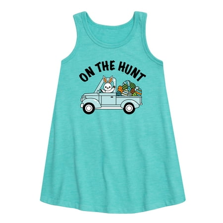 

Instant Message - On The Hunt Truck - Toddler and Youth Girls A-line Dress