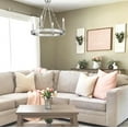 thumbnail image 7 of Polished Nickel Four Light Chandelier from the Seville Collection, 7 of 7