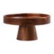 thumbnail image 1 of Bandeja de madera maciza, pedestal para pasteles, base alta, plato para cupcakes, redondo, con patas altas L, 1 of 9