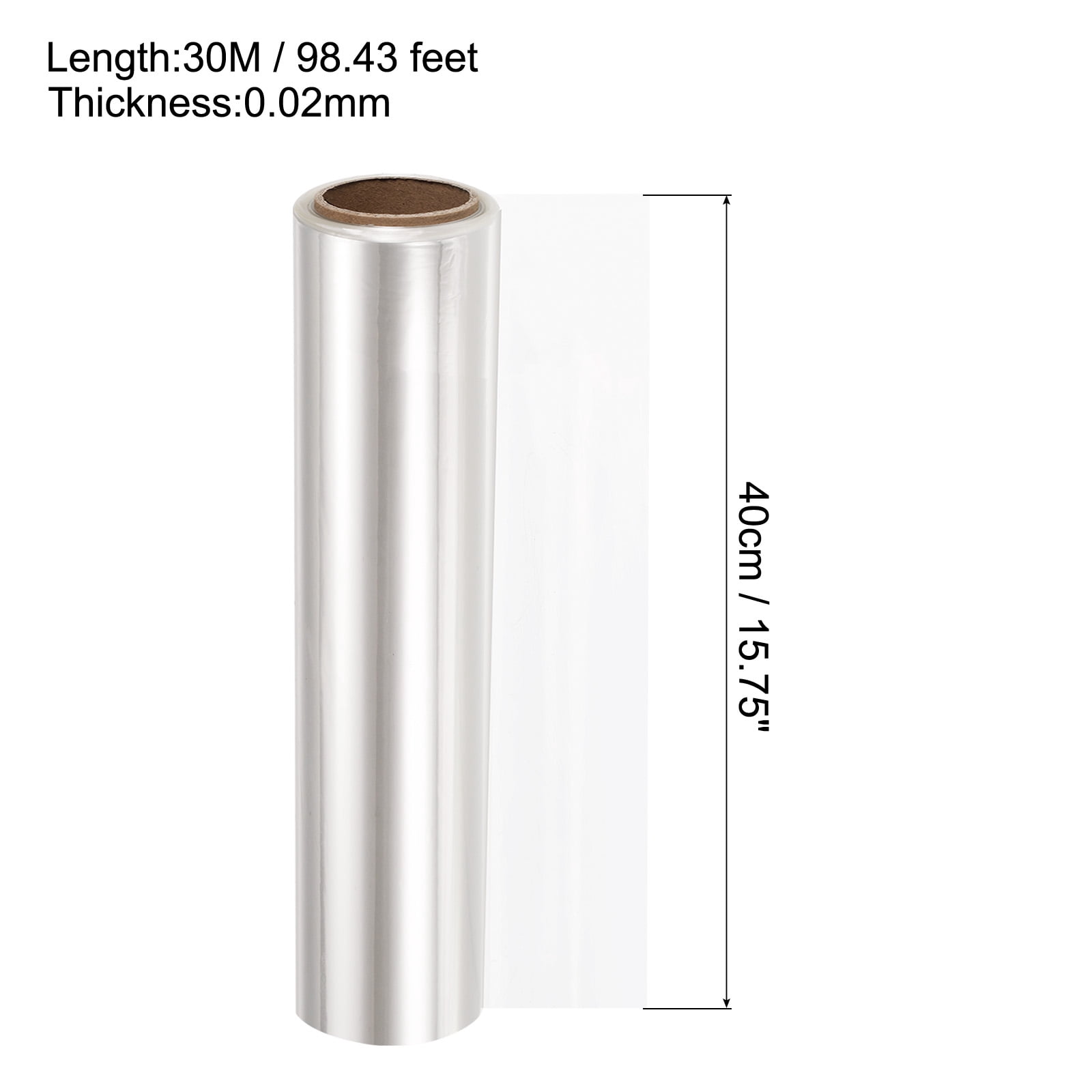 Unique Bargains Film Wrapper Flowers Baskets Gifts Wrapping Paper 98ft x 16in x 2.2 mil