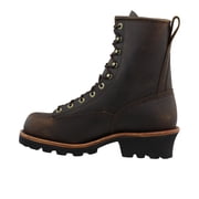 Chippewa Mens Waterproof 8 Logger Boot Plain Toe - 73100 6.5 EE US