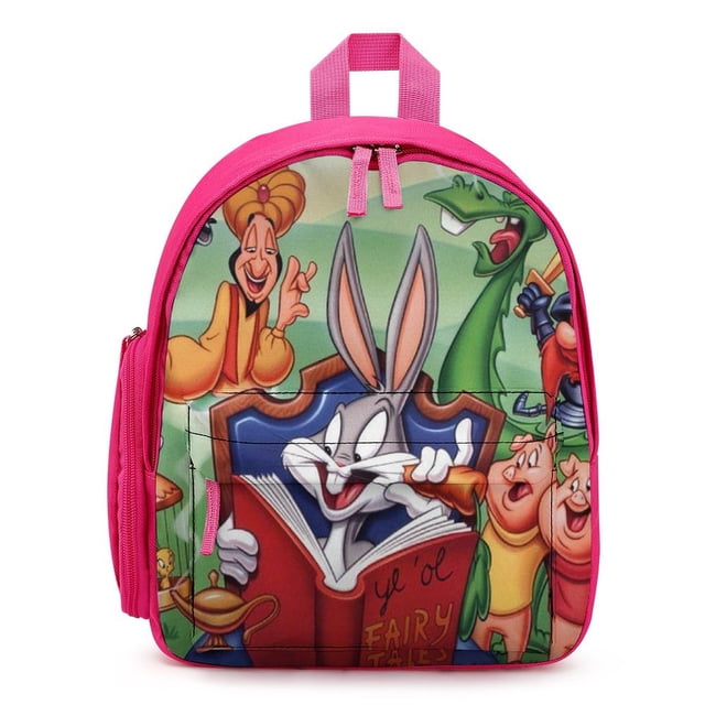 Looney Tunes Cartoons Backpack Bookbag Travel Backpack Lightweight Travel Daypack