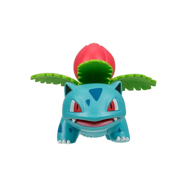 Pokemon Battle Figure 3 Pack - Features 2-Inch Pancham and Drifloon with Stand and 3-Inch Ivysaur Battle Figures
