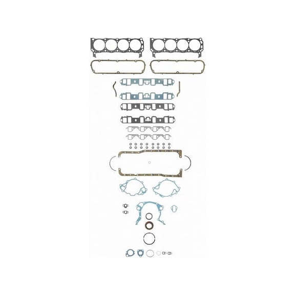 Engine Gasket Set - Compatible with 1969 - 1983 Ford F-100 5.0L V8 1970 1971 1972 1973 1974 1975 1976 1977 1978 1979 1980 1981 1982