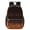 Black-5, variant on 17 Inch Lightweight Backpack,PVC Waterproof Oxford Fabric, Ergonomically Designed, with Large Capacity, Fire Flame Baseball Print