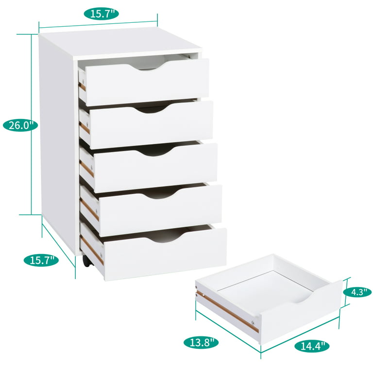 Taylor 5 Drawers Cabinet by Naomi Home