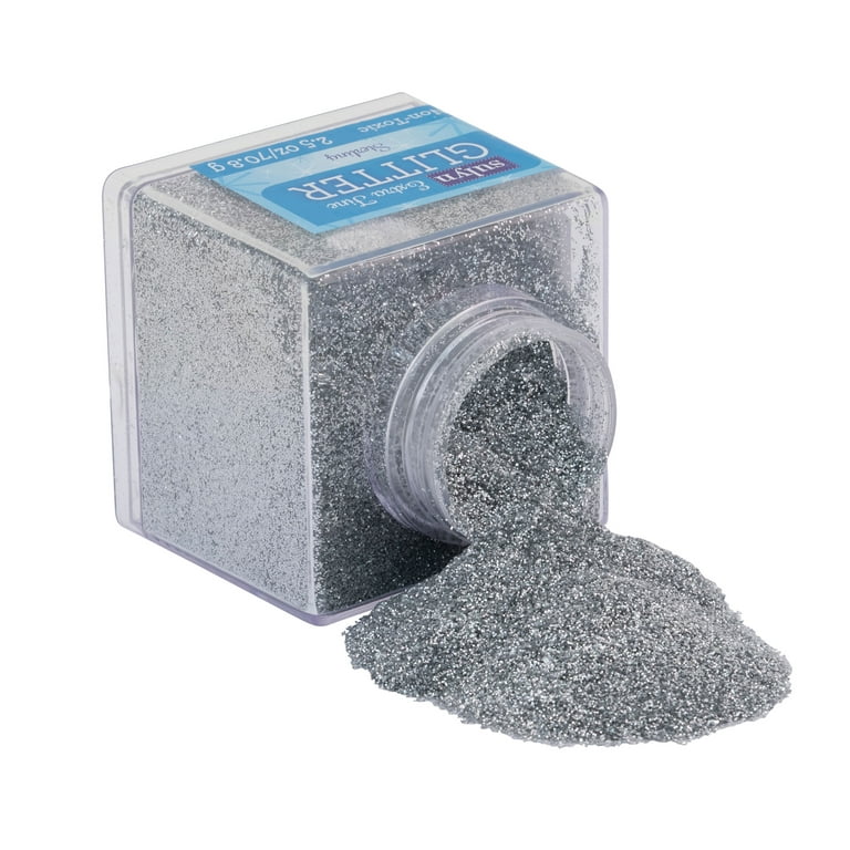 Ultra Fine Glitter Metallic (bulk): Silver Sparkle