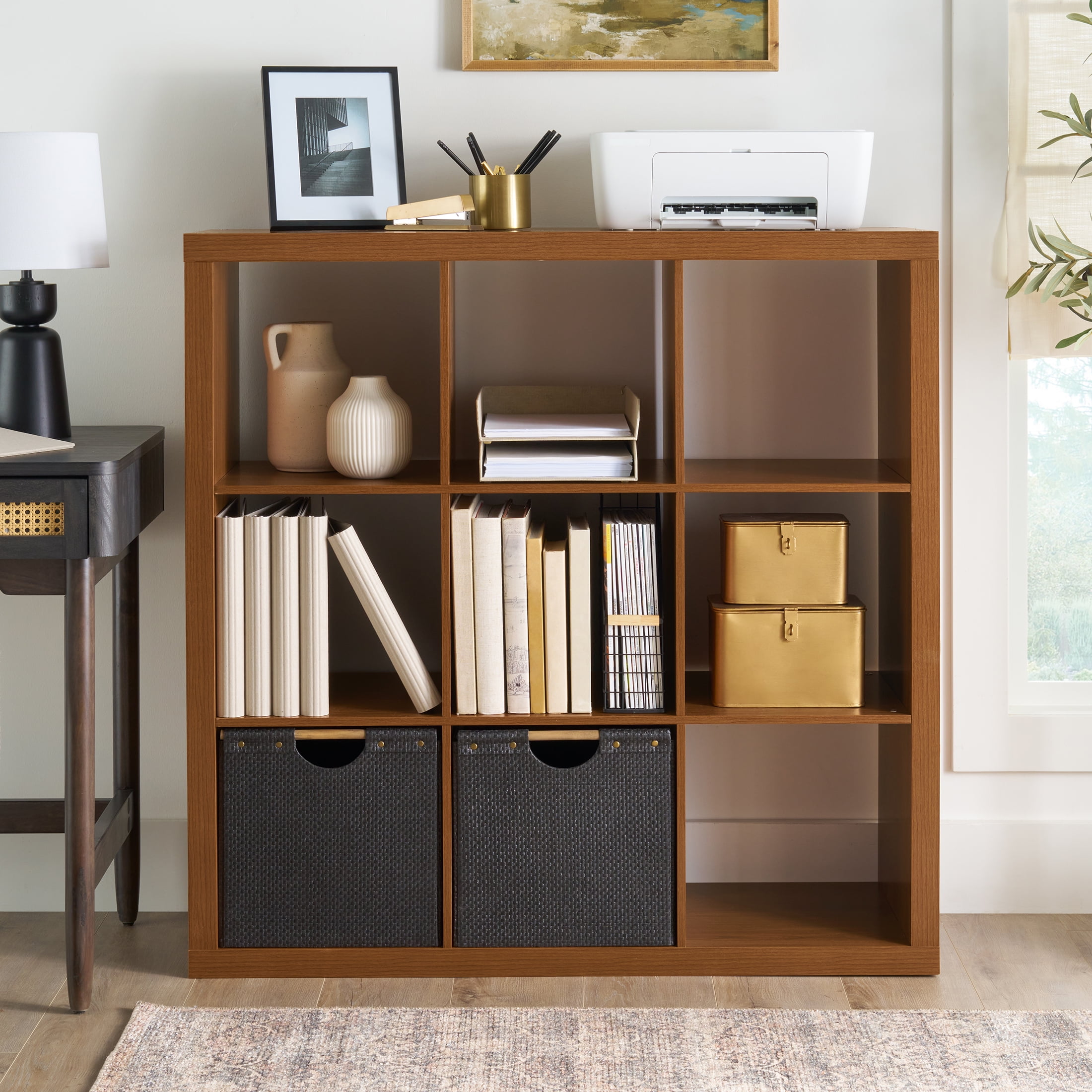 Better Homes & Gardens 9 Cube Storage Organizer, Acorn