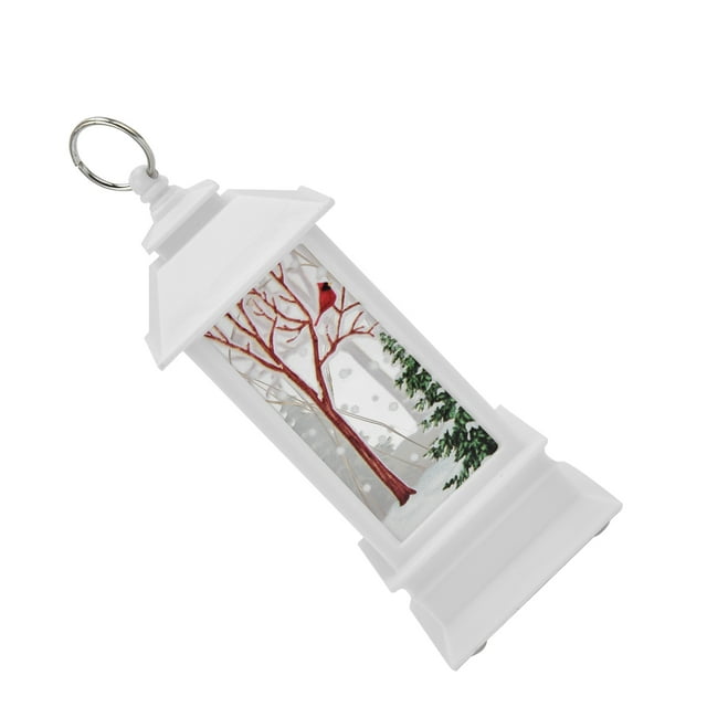 Linterna Decorativa De Navidad, Linterna De Muñeco De Nieve Con Pilas De PVC Para El Hogar Para Navidad