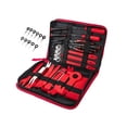 thumbnail image 4 of Kit de 39 herramientas para quitar molduras de coche, para radio, ventana y panel de instrumentos. Rojo, 4 of 9