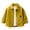 Yellow, variant on XYAIYT Cute Boys Shirt Jacket with Pocket Lapel Long Sleeve Button Down Shirts Coat Fall Spring Wear for Kids
