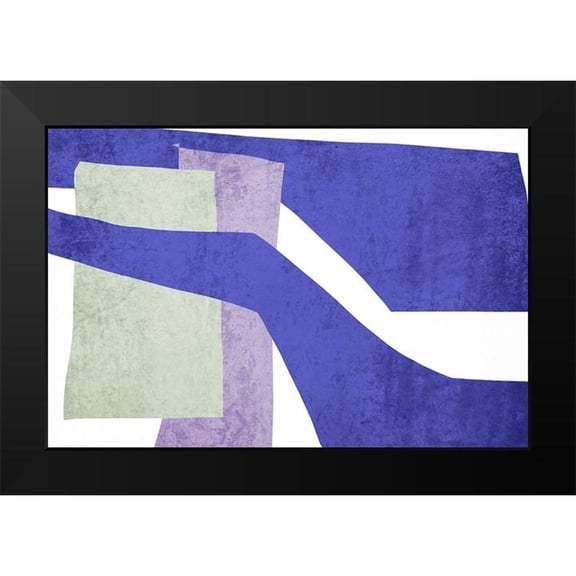 Orlov, Irena 14x11 Black Modern Framed Museum Art Print Titled - Art Shape Colors Design XXXXV