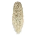 thumbnail image 1 of Oefntac jusqu'à 40 % de Rabais Cadeaux Perruques Lace Front Cheveux Humains Cordon Queue de Cheval Perruque Water Queue de Cheval Élastique Maille Perruque Tressage Naturel et Réaliste, Belle Perruque Queue de Cheval Motif Water, 1 of 5