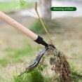 thumbnail image 3 of Extractor de malas hierbas negro, herramienta de jardín para arrancar raíces, pala para malas hierbas Manual, gancho para pies, extractor de malas hierbas, 1 unidad, 3 of 5