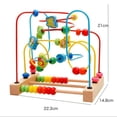 thumbnail image 2 of Juguete Educativo Montessori de Laberinto de Clásicas de Círculos de Juguete de Matemáticas de Madera para BLESIY Juguete de madera Montessori, 2 of 8