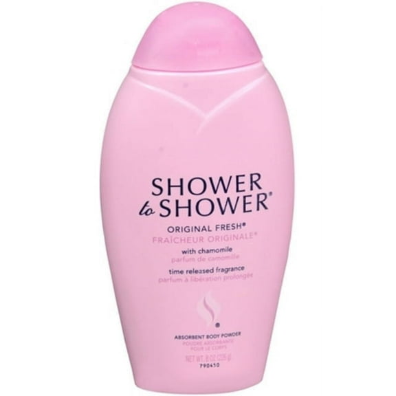 SHOWER TO SHOWER Body Powder Original Fresh 8 oz (Pack of 3)