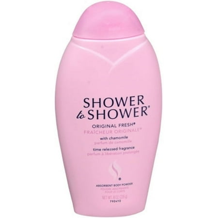 SHOWER TO SHOWER Body Powder Original Fresh 8 oz (Pack of 3)