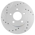 thumbnail image 4 of TRQ Front Performance & Brake Rotor & Ceramic Pad Kit w/Chemicals BKA18146 Fits select: 1998-2002 FORD RANGER, 1995-2001 FORD EXPLORER, 4 of 8