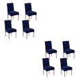 thumbnail image 2 of Toystoory 2 fundas para sillas de comedor hechas de terciopelo para una máquina de asiento y cómoda. Type5 NO5, 2 of 6