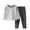 Gray, variant on breaise Thermal Underwear for Kids，Boys Fleece Lined Base Layer Long Johns Thermals Top and Bottom Set for Winter