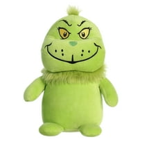 Aurora - Medium Green Dr. Seuss - 9.5" Squishy Grinch - Whimsical Stuffed Animal