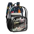 thumbnail image 2 of PVC Transparent Backpacks Clear Backpack for Travel and Outings Cartoon Variety Of Fruits, 2 of 7