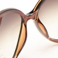 thumbnail image 6 of Dasein Oversized Fashion Sunglasses with Quilt-like Texture Design on Side, 6 of 7