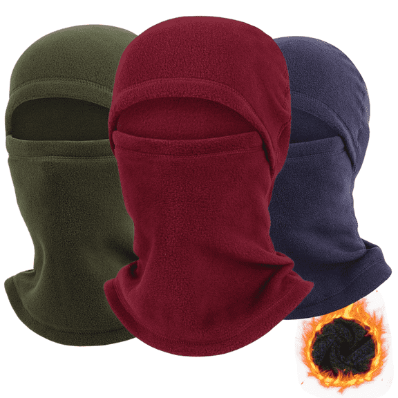 Winter Balaclava Ski Mask ： Winter Face Mask Face Cover for Extreme Cold Weather Gear Men & Women