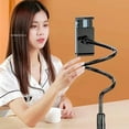 thumbnail image 6 of 128cm Phone Holder Stand Lazy Bracket Headrest Bed 360 Flexible Long Arms Clamp Mount for IPhone Samsung and 3.5~6.7" Device, 6 of 9