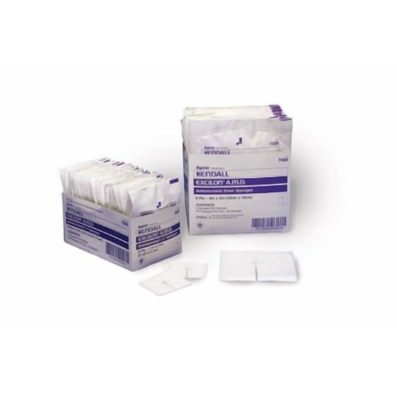 Kendall Excilon AMD Dressing,  2 X 2 Inch, Impregnated Sterile Gauze, 7089 - Box of 70