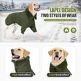 thumbnail image 5 of UOSIA Warm Dog Coat with Double Zipper, Winter Dog Clothes for Small Medium Large Dogs, 5 of 6