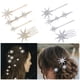 thumbnail image 1 of （8 PCS 2 colors ）Beautiful star hair clip Tools Bridal Headpiece Bridal Hair Crystal Bridal Headband Accessories for Wedding, 1 of 5