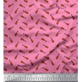 thumbnail image 1 of Soimoi Cotton Duck Fabric Guitar Musical Instrument Printed Craft Fabric by The Yard 42 Inch Wide, 1 of 3