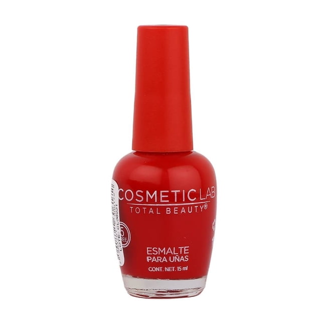 Esmalte para uñas Cosmetic Lab Total Beauty rojo vivo 15 ml