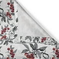 thumbnail image 5 of Ambesonne Rowan Grommet Curtain, Mountain Ashes Art, 50" x 108", Ruby Grey Black, 5 of 6