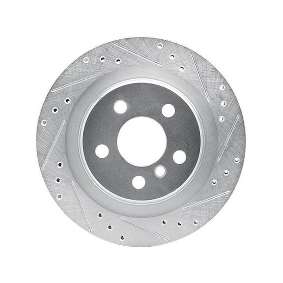 Rear Right Brake Rotor - Compatible with 2016 - 2025 BMW X1 xDrive28i 2017 2018 2019 2020 2021 2022 2023 2024