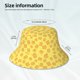 thumbnail image 3 of Fotbe Toast Sombrero Tipo Pescador con Estampado – Sombrero de Sol de Algodón de Moda para Playa, Golf, Pesca, 3 of 6