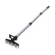 thumbnail image 1 of Extractor de Malezas, Herramienta Manual Multiusos con Mango Ergonómico para Arrancar Malezas, Rastrillo para Jardín, Patio, Césped, Granja Y Jardín. Poste de 3 secciones, 1 of 8
