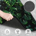 thumbnail image 3 of Lsque Tapis de Sol Imprimé Feuillage Vert 4 Pcs, Doublures en Caoutchouc Résistantes, Design Antidérapant, Protection Automobile Toutes Saisons, Véhicules, Voitures, Camions et SUV, 3 of 7