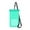 Green, variant on IPX8 Waterproof Phone Pouch PVC Floating Dry Bag Touchscreen Sensitive Case Adjustable Lanyard Universal Smartphone Protector for Swimming Beach Kayaking 8.26x4.13in(Black)