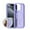 Lightpurple, variant on Magnetic for iPhone 16 Pro Case, Compatible with MagSafe, Military Grade Drop Protection, Ultra Slim Translucent Matte Shockproof Lightweight Phone Cover, for iPhone 16 Pro, Black